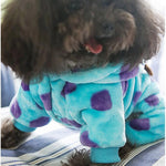 Puppy Blue Jumper Coat For Small dogs - happy pawpets