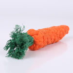 1 pcs Carrot Shaped Knot Ropes - happy pawpets