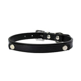 Pet  Collar Personalized  Leather Collar - happy pawpets