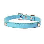 Pet  Collar Personalized  Leather Collar - happy pawpets