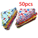 50pcs Dog Bandana - happy pawpets