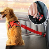 Pet Dog Cat Car Seat Belt Adjustable - happy pawpets