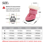 4pcs Pet Dog Shoes - happy pawpets