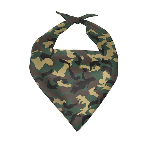 Dog Bandanas Camouflage - happy pawpets