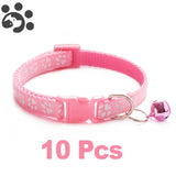 10Pcs Collars with bell