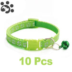 10Pcs Collars with bell