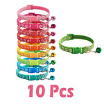 10Pcs Collars with bell