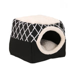 Soft Nest Kennel Bed with Pillow Cave