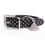 Polka Dot Dog Collar - happy pawpets