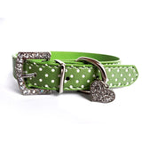 Polka Dot Dog Collar - happy pawpets