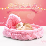 Luxury Princess Dog Bed - happy pawpets