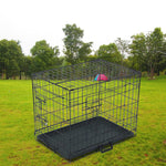 24" Pet Kennel Dog Cage - happy pawpets