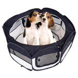 Mesh Pet Playpen Fence - happy pawpets