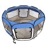 Mesh Pet Playpen Fence - happy pawpets