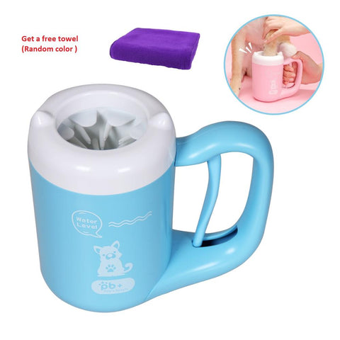 Pet Paw Cleaner Cup - happy pawpets