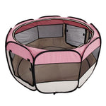 Mesh Pet Playpen Fence - happy pawpets