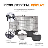 Pets Steel Crate Kennel - happy pawpets