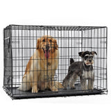 Pets Steel Crate Kennel - happy pawpets