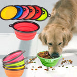 silicone dog bowl - happy pawpets